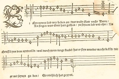 We Begin a New Song by Martin Luther